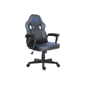 CADEIRA JOGADOR CONCEPTRONIC EYOTA03B PRETO COR AZUL DETALHES REVESTIMENTO PU DE ALTA QUALIDADE DESIGN ERGONÔMICO