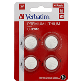 BATERIA DE LÍTIO CR2016 3V 4 PACK
