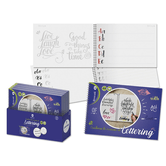 CADERNO LETTERING A4 -32 FOLHAS COM ESPIRAL BISMARK 328440