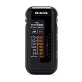RADIO FORMATO MINI AIWA R-22BK AM/FM HYPERBASS COLOR NEGRO