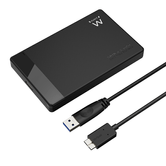 CAIXA HDD/SDD EWENT SATA 2.5 SEM PARAFUSOS USB 3.2