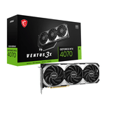 TARJETA GRAFICA MSI NVIDIA RTX 4070 VENTUS 3X E OC | 12GB | GDDR6X