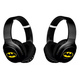 headphones stereo inalambricos con micro batman 002 dc negro