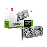 TARJETA GRAFICA MSI NVIDIA RTX 4070 VENTUS 2X OC | 12GB | GDDR6X | WHITE