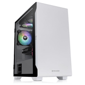 Caja THERMALTAKE S100 Vidro Temperado Snow Edition Branco