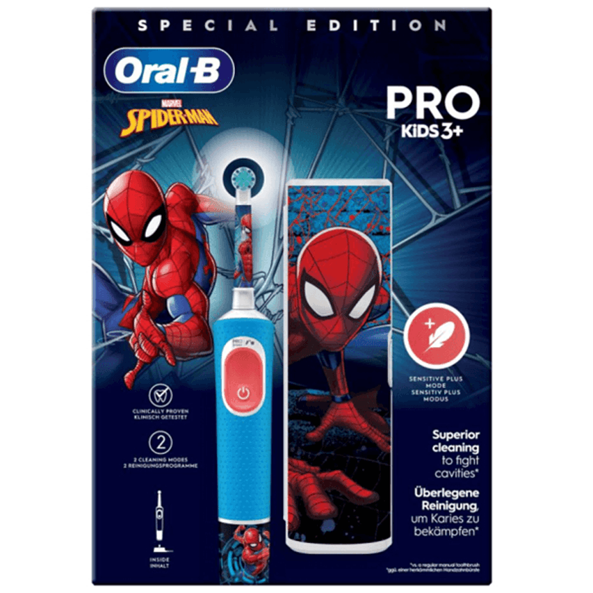 VITALITY PRO KIDS SPIDERMAN + FUNDA VIAJ