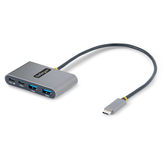 4-Port USB-C Hub with 100W PD 5Gbps