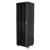 LANBERG ARMÁRIO RACK 19" 42U 600X600 PACOTE PLANO PRETO
