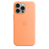 iphone 15 pro max si case orange