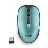 NGS EVO RUST OPTICAL MOUSE 1600DPI WIRELESS RECARREGÁVEL AZUL SILENCIOSO TECLAS