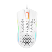 Redragon - Mouse para jogos RGB branco STORM