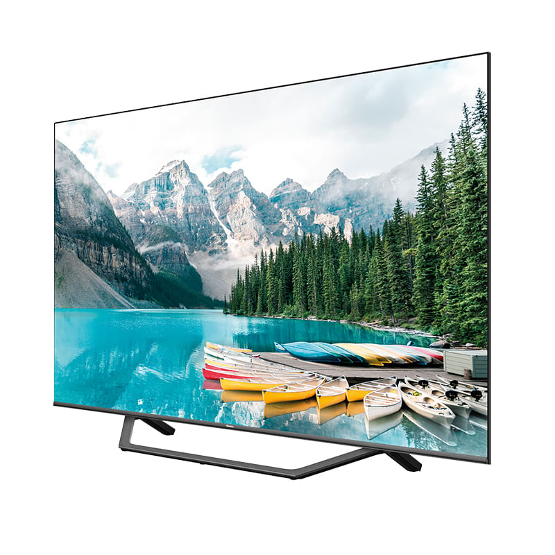 50 QLED SMART TV Hisense 50A7Q, 3840x2160 4K UHD, VIDAA U OS, Negru