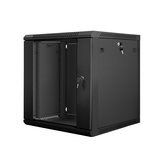 ARMÁRIO RACK LANBERG 12U 600X600X635 AUTO MONTADO 19" ATÉ 60 KG PRETO