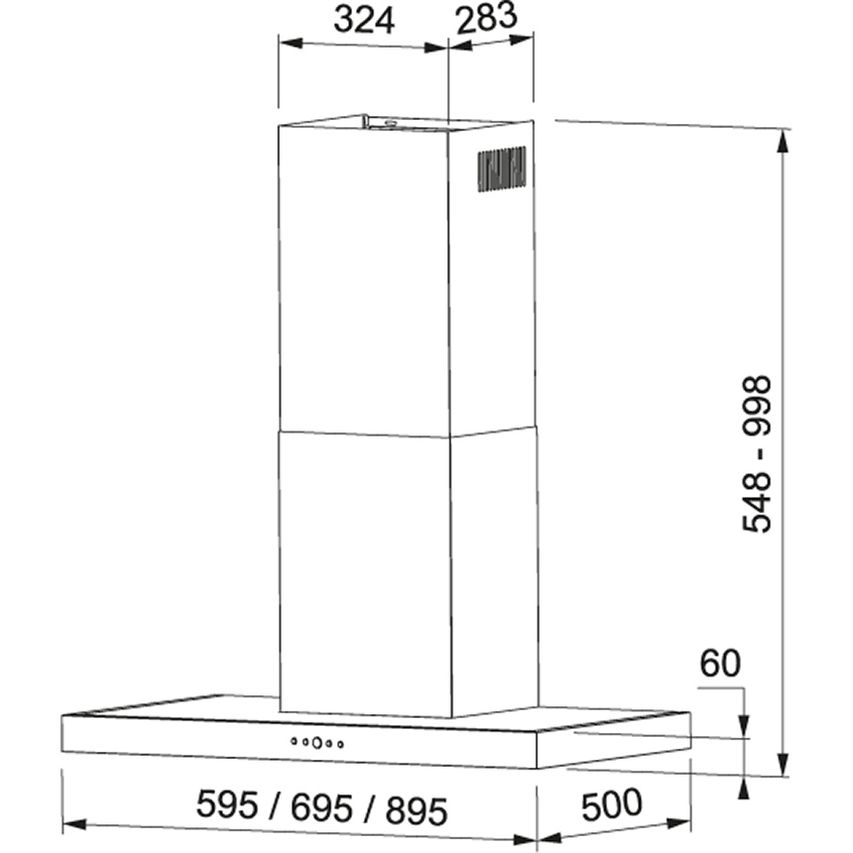 SILUETA XLA 90 BLANCA
