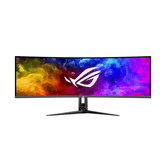 asus rog swift oled pg49wcd gaming monitor ? 49-inch (5120x1440) curved qd-oled panel 144 hz 0.03 ms