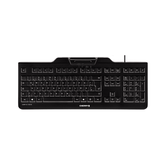 TECLADO PRETO CHERRY KC 1000 SC + LEITOR DNIE
