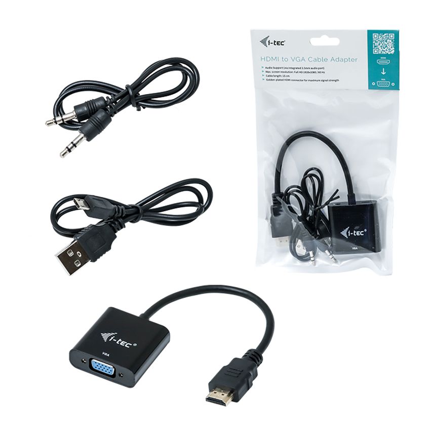 Adaptador hdmi a vga pcbox sale