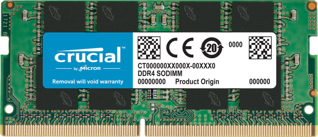 MEMORIA PORTATIL 8 GB DDR4 3200 CRUCIAL CL22