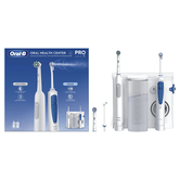 CEPILLO DENTAL ELECTRICO BRAUN ORAL-B PRO 1 BLANCO + OXYJET IRRIGADOR