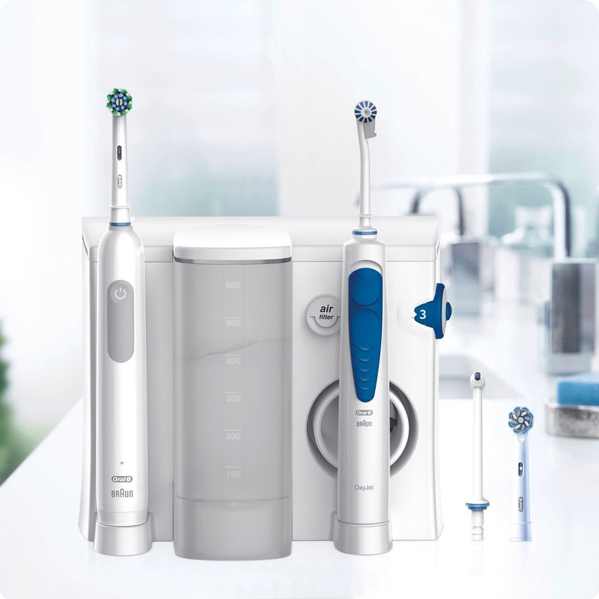 ORAL-B PRO 1 BLANCO + OXYJET IRRIGADOR