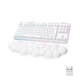 TECLADO MECANICO INALAMBRICO GAMING LOGITECH G715 LIGHTSYNC RGB - GX BROWN LINEAL - BLANCO