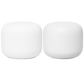 google nest wifi router + point - blanco
