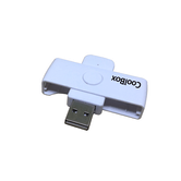 LECTOR DNI ELECTRONICO COOLBOX USB2.0 POCKET BLANCO