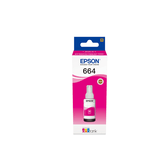 CARTUCHO EPSON MAGENTA T6643 ECOTANK GARRAFA 70ML C13T664340