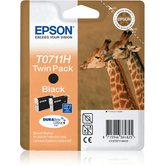 Cartucho de tinta/DURABrite Ultra preto (T0711) 2 unidades