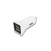 CARGADOR COCHE APPROX 2 USB 3.1A APPUSBCAR31W BLANCO