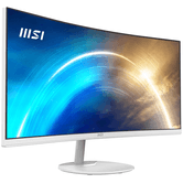 MONITOR MSI MP341CQW  PRO 34" UWQHD 3440 x 1440 , 100HZ, HDMI, DPA, ALTAVOCES , BLANCO