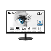 MONITOR 23.8" MSI PRO MP242 IPS, 1920 X 1080, HDMI, VGA, ALTAVOCES,  NEGRO