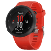 smartwatch garmin forerunner 45 , aplicaciones deportivas, gps, rojo