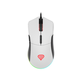 RATON GAMING GENESIS KRYPTON 290 RGB SENSOR ÓPTICO 6400 DPI BRANCO