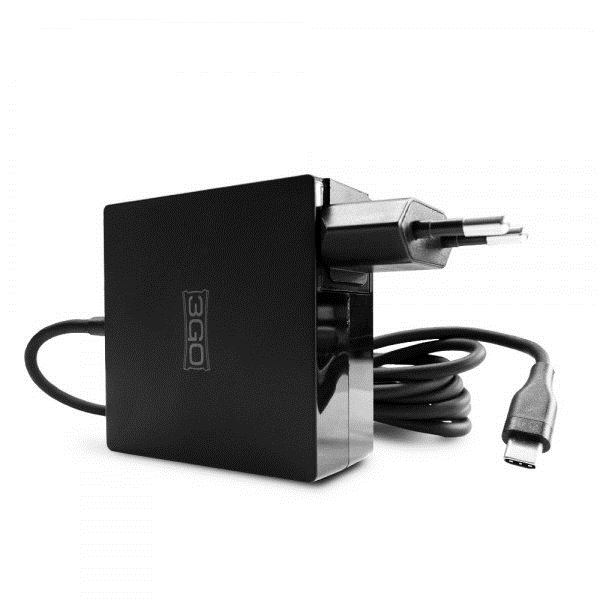 Trust Cargador Universal Portátil Ultra Slim 70W 18-20V Múltiples  Conectores Negro