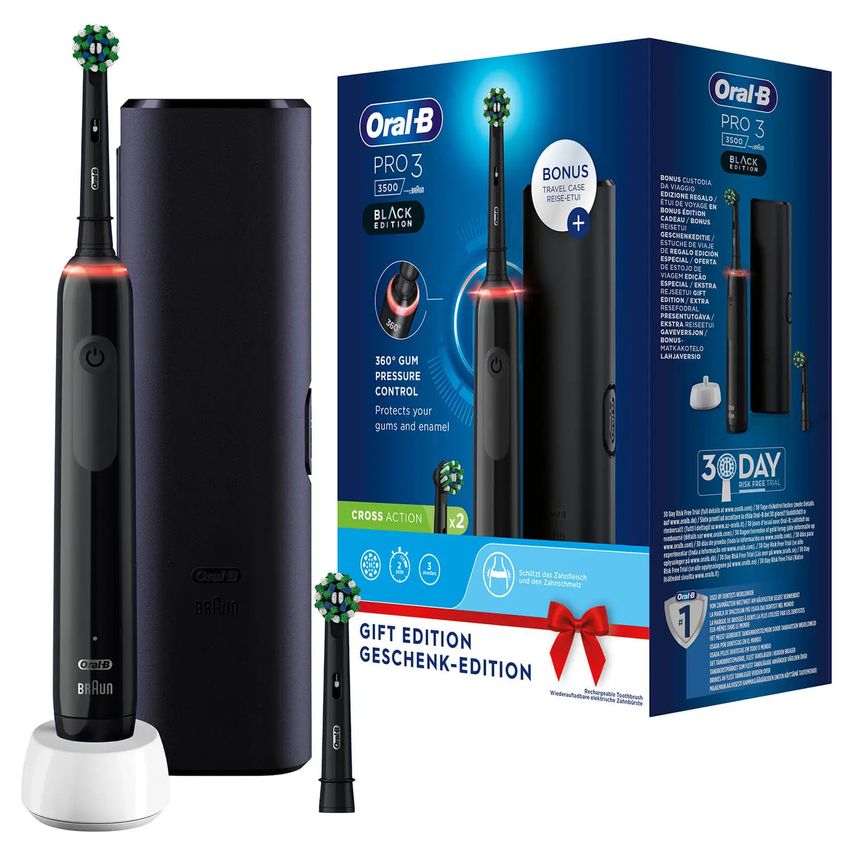 ORAL-B PRO 3 3500 NEGRO + ESTUCHE