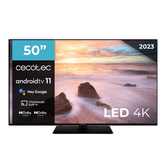 CECOTEC 50" série A2Z ALU20050Z LED 4K Ultra HD