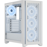 caja gaming corsair 4000d rgb airflow | blanca