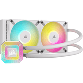 REFRIGERAÇÃO LÍQUIDA CORSAIR ICUE H100I ELITE CAPELLIX XT 240MM | BRANCO