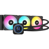 REFRIGERACION LIQUIDA CORSAIR ICUE H150I ELITE LCD XT 360MM | NEGRO