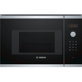 BOSCH BEL523MS0 FORNO MICROONDAS EMBUTIDO DE 20 LITROS COM GRELHA DE VIDRO PRETO