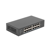 COMUTADOR LANBERG 16 PORTAS RACK GIGABIT ETHERNET 10"/19"