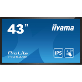 IIYAMA  T4362AS-B1 42.5" 4K Ultra HD HDMI Altavoces Táctil