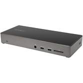 USB C DOCK - TRIPLE 4K MONITOR 2XDP/HDMI 100W PD/USB (10GBP S)