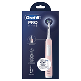 ESCOVA DE DENTES ELÉTRICA BRAUN PRO 1 ROSA (EB50RX+EB60X)
