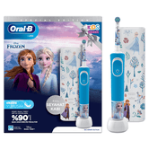 cepillo dental electrico braun vitality pro kids frozen + funda viaje