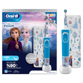 ESCOVA DE DENTES ELÉTRICA CONGELADA BRAUN VITALITY PRO KIDS + ESTOJO DE VIAGEM