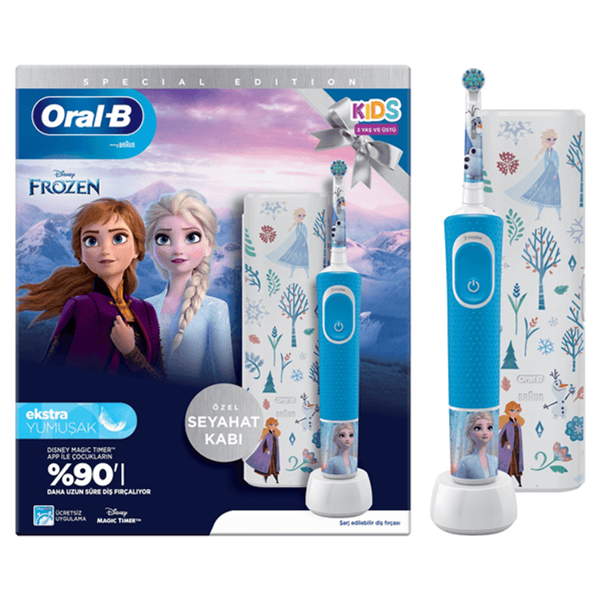 ORAL-B VITALITY PRO KIDS FROZEN + ESTUCH