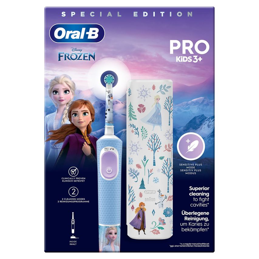 ORAL-B VITALITY PRO KIDS FROZEN + ESTUCH