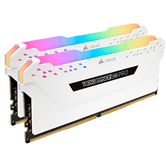 KIT DE MEMÓRIA 16 GB (2X8 GB) DDR4 3200 CORSAIR VENGEANCE PRO RGB CL16 BRANCO